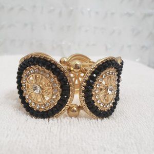 Bijoux Terner Stretchy Gold Statement Bracelet